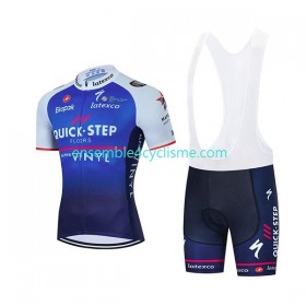 Tenue Maillot + Cuissard à Bretelles 2022 Quick-Step Alpha Vinyl Team N001